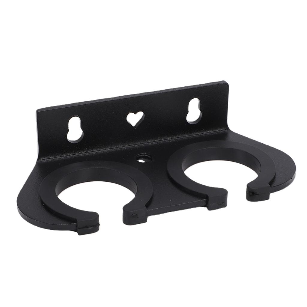 2 Slot Microphone Holder Shockproof Wired and Wireless Mic Storage Hanger Stand Or Wall Mount