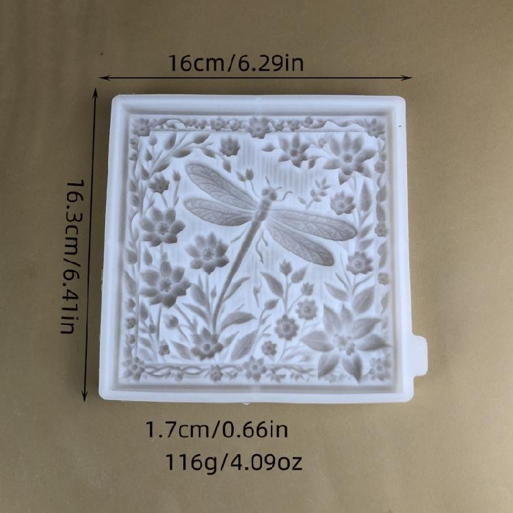 Multipurpose Silicone Crafting Mold Versatile Wall Art Silicone Casting Mold for Resin Art and Tabletop Decoration