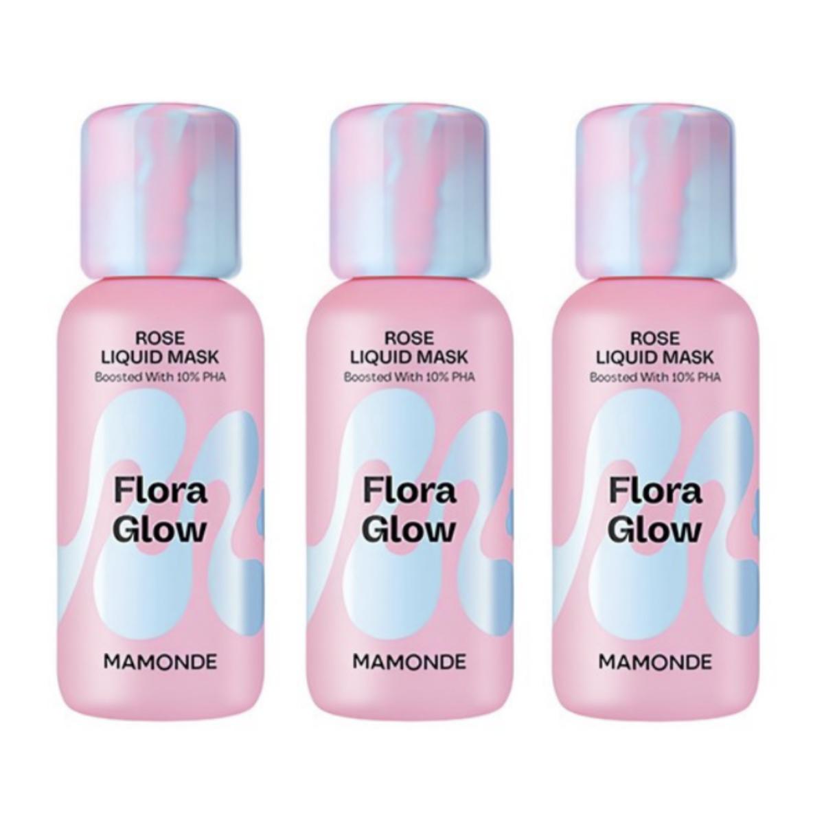 

Mamonde Жидкая маска для сияния кожи Flora Glow Rose 80 мл 80ml X 3PCS
