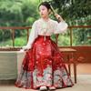2026 Modern Ma Mian Qun Children's Chinese Hanfu Tang Suit Skirt for Girls - Ancient Style, Spring/Autumn Collection
