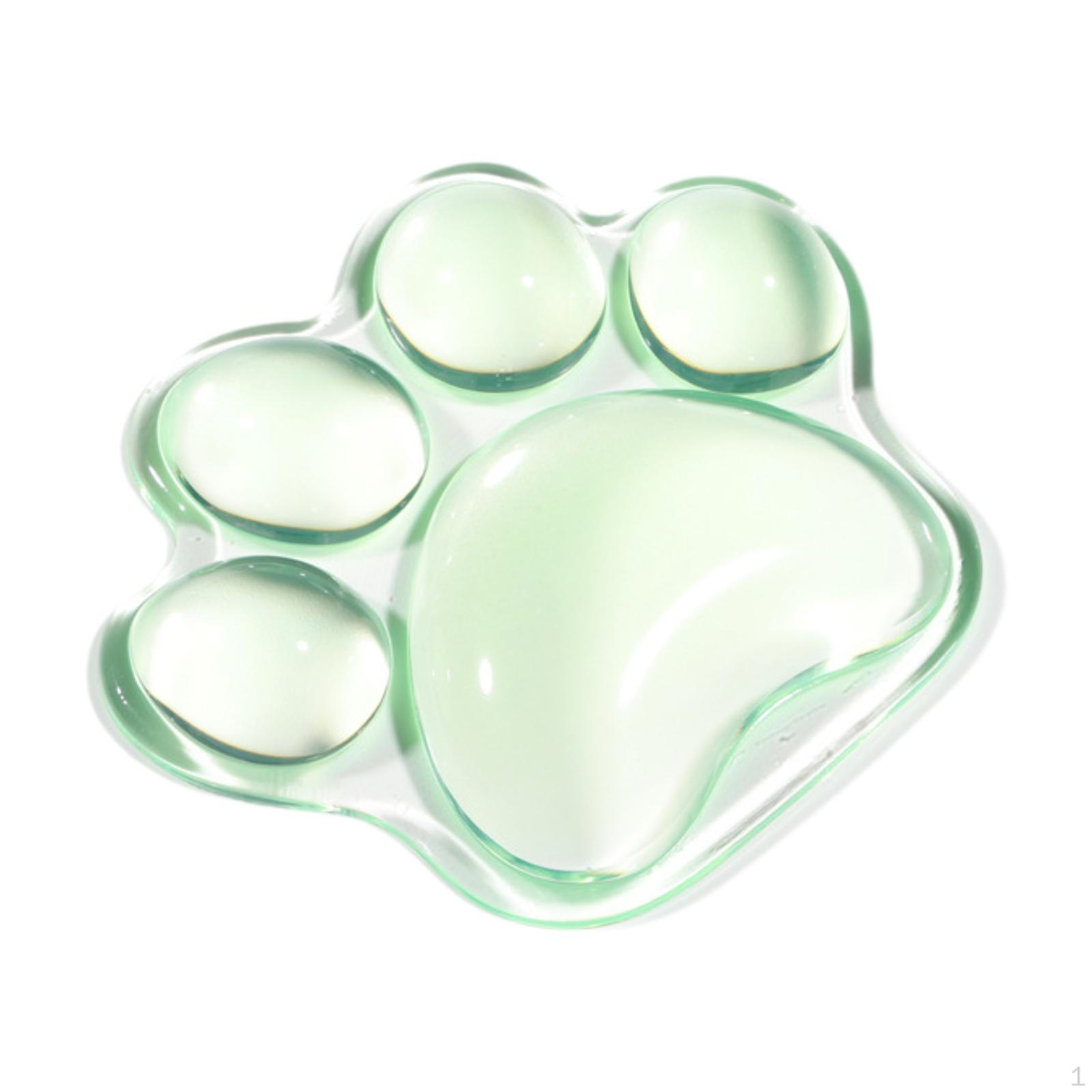 

Гелеві підставки для зап ясть у вигляді ляльок-мишок, Підтримка подушечок, Леза з гладкою поверхнею зелений