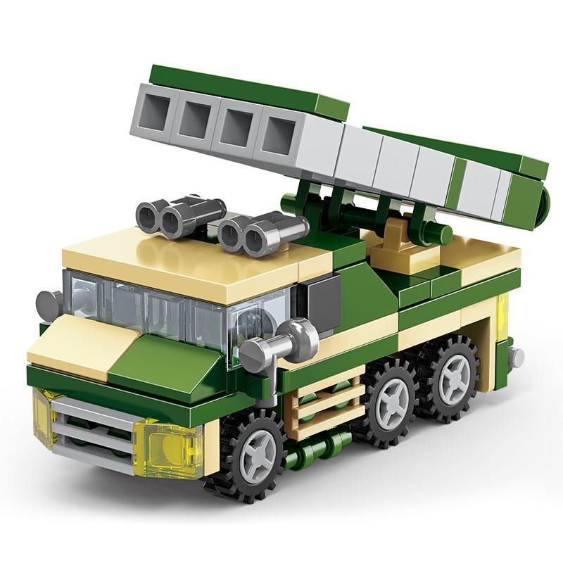 

Развивающая игрушка Машина с зенитной ракетой Конструктор для подарка детям