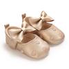 0-1Year Baby Shoes Infant Pre-Walker Shoes Girls Princess Bow Shoes Cute Breathable Flower Soft Sole Casual Sports Footwear