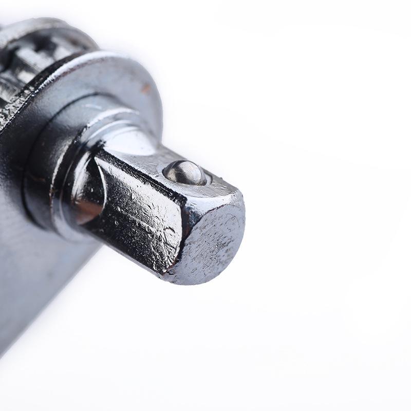 Compact 1/4" Dual-use Right Angle Mini Ratchet Wrench with Socket Bits
