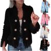 Jachetă Cardigan de Modă pentru Femei cu Franjuri, Mânecă Lungă, Față Deschisă, Palton cu Ciucuri pentru Petrecere, Ținute de Toamnă