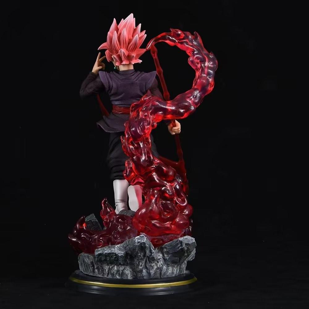 Dragon Ball Gk Super Saiyan Zamasu Pink Goku Scythe Style Pvc Action Figure Stunning Detail