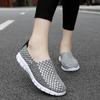 Summer Women Lightweight Slip On Sneakers Casual Plus Size Flats Moccasins Soft Beach Walking Sports Shoes