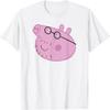 Peppa Pig Happy Daddy Pig Big Face T-Shirt