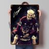 Garnacho Hojlund Printed Poster Customized Wall Art Retro Vintage Metal Tin Signs for Room Bar Accessories Gaming Decoration
