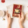32pcs, vintage coffee postcards, wall stickers, mailing cards, greeting cards, DIY postcards, souvenir postcards, decorations