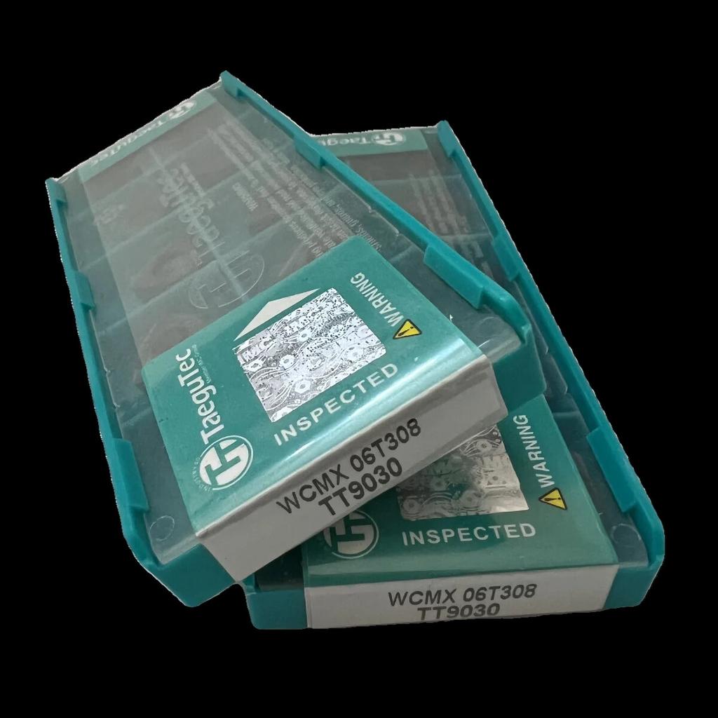 WCMX 06T308 TT9030 / Industrielle Wendeschneidplatten aus Hartmetall, 10 Stück