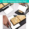 Vegetable Scoop Dough Spatula, Stainless Steel Dough Cutter Dough Scraper Kitchen Spatula