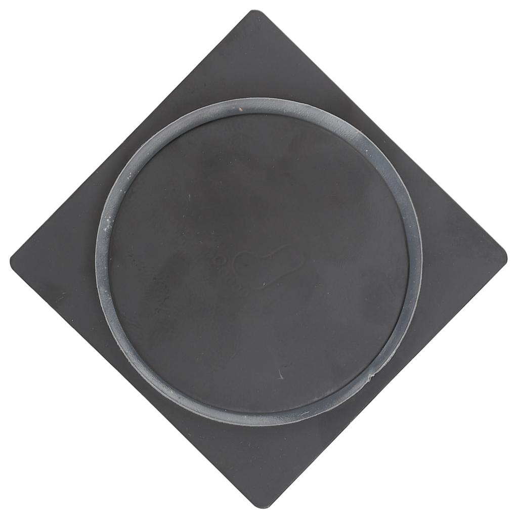 Stainless Steel Floor Drain, Press Shower Drain with Pedal Design for Bathroom and Kitchen, Prevents Backflow, Deodorization and Insects, 10X10C