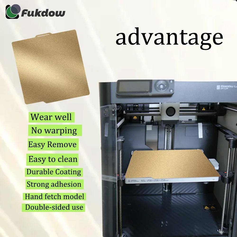 MK3S PEI Sheet 300x300 180/220/235/310/350 Upgrade Removal Textured PEI Magnetic Build Plate Ender 3 V3 Se Bed Spring Steel