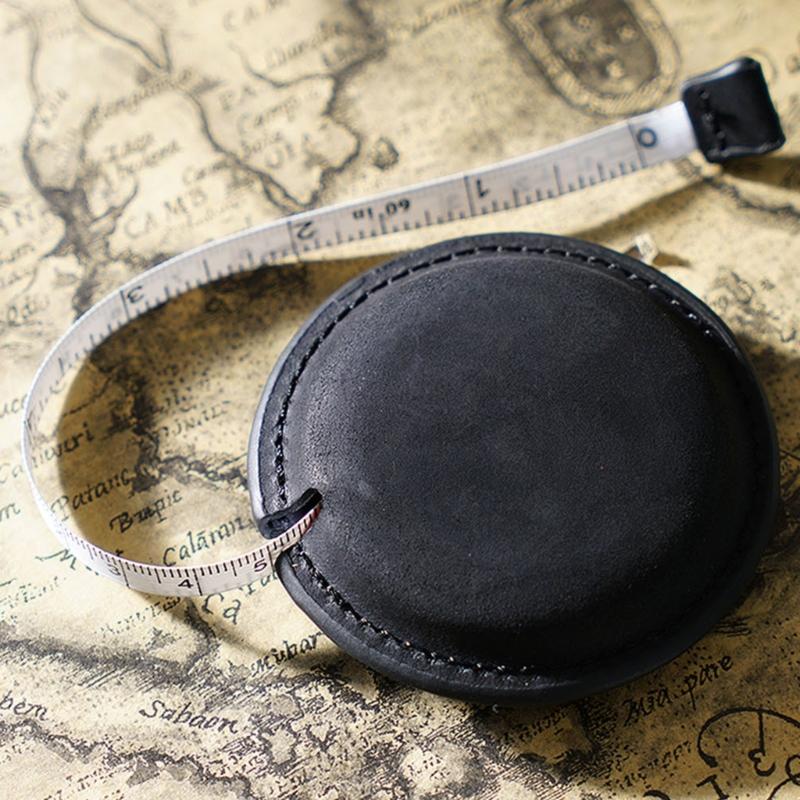 Upgraded Sewing Tape Measure Body Cloth Tailor Craft Dieting Measuring Tape 120cm Retractable Ruler CrazyHorseLeather