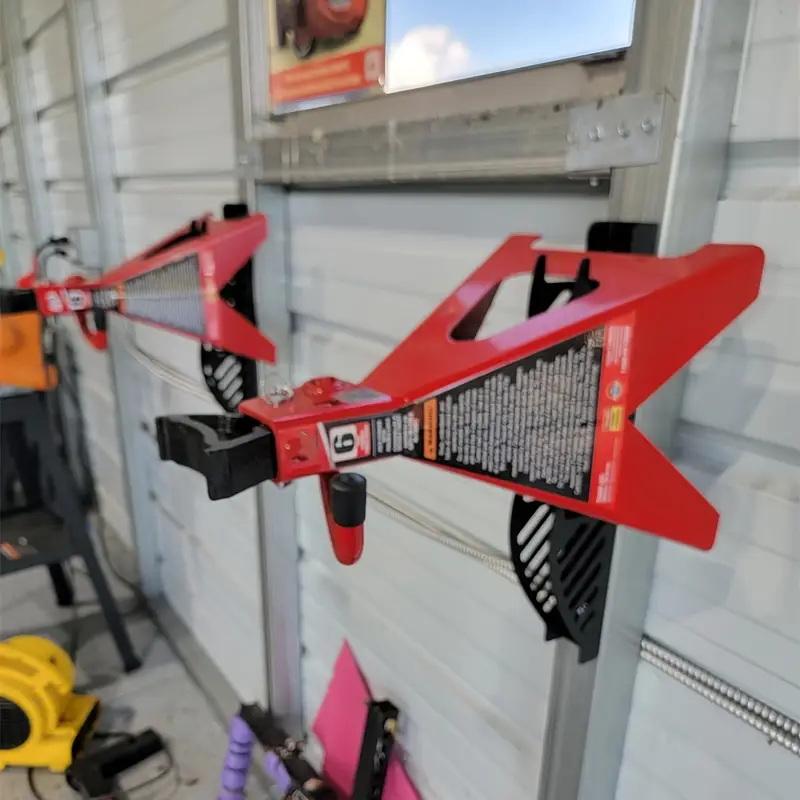 New Jack Stand Wall Mounted Storage Rack, Car Jack Stand Storage Rack/Hanger/Hook Wall Mounted Heavy Duty Bracket