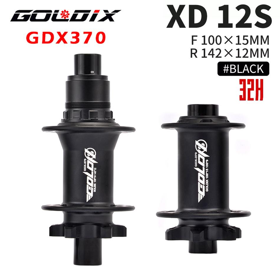 Goldix M370 Boost 32-Hole Mtb Thunder Masses Bicycle Hub Ratchets Cube Pro 7 32 Holes Cube 12X148 Rear Front 15X110 Ratchet 36T