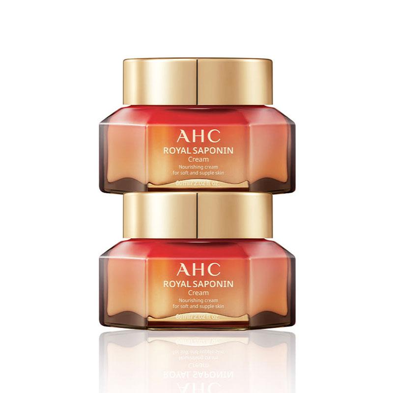 AHC Royal Saponin Cream 60ml (2 Pack)