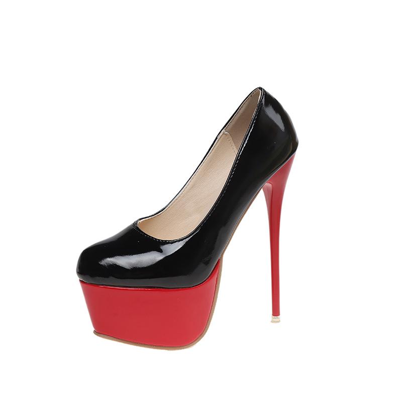 Fashion Sexy Round Toe High Heels for Women Wedding Platform Shoes Club Party Fashion Stiletto Heels Shallow Ladies Pumps Zapatos Mujer