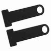 Helmet Strap D   Lock Stainless Steel Motorcycle   for   Black