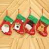 Creative Cartoon Christmas Stockings & Candy Bag Ornaments with Sequins