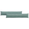 Sofa Cushions 2 Pieces Sea Green 200 X 40 Cm Cord Fabric