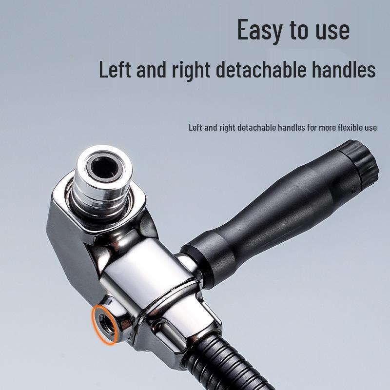 Universal 90°/105° Magnetic Screwdriver Bit Angle Extension Tool