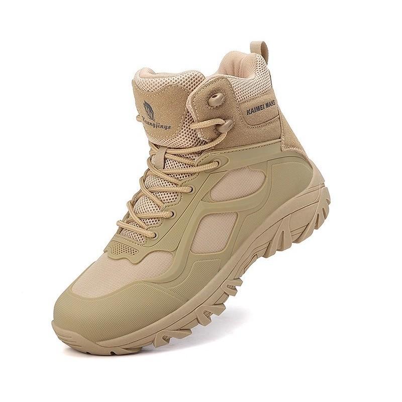 Large Size Breathable Tactical Boots Special Forces Outdoor Hiking Wear-resistant Training Combat Boots High-top Military Boots