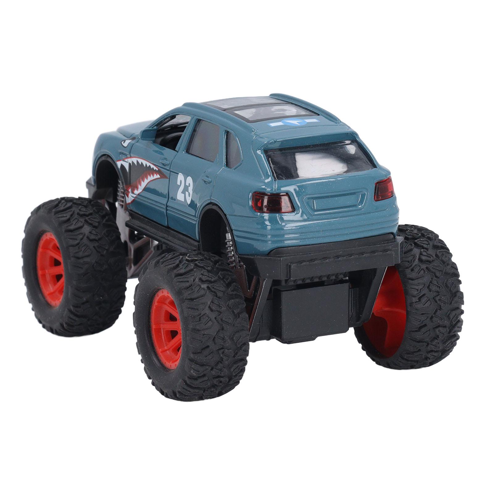 

Pull Back Off Road Vehicle Toy for Boys Girls with Sound Light Alloy Openable Doors High Simulation Off Road Model Car