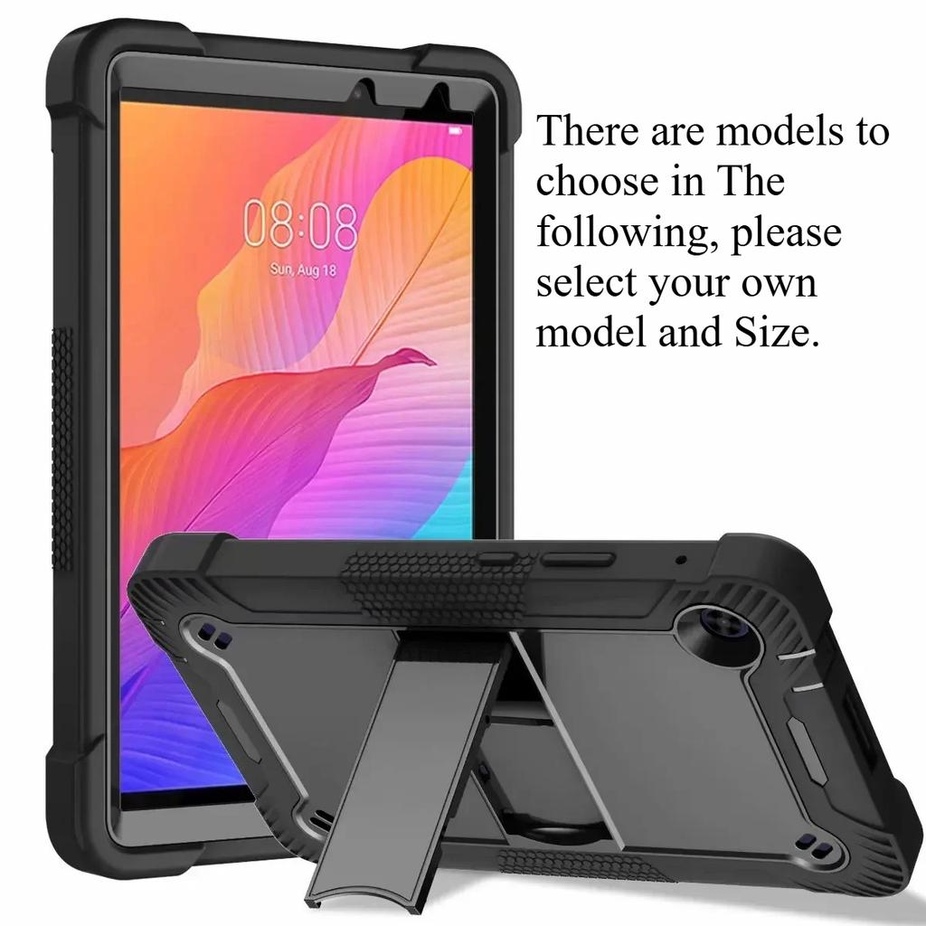 For Samsung Galaxy Tab A9 Plus A9+ S9 FE A8 10.5 Armor Stand Case SM-X210 X218 A11+ A7 Lite S6 Lite P620 P625 S7 S8 Tablet Cover