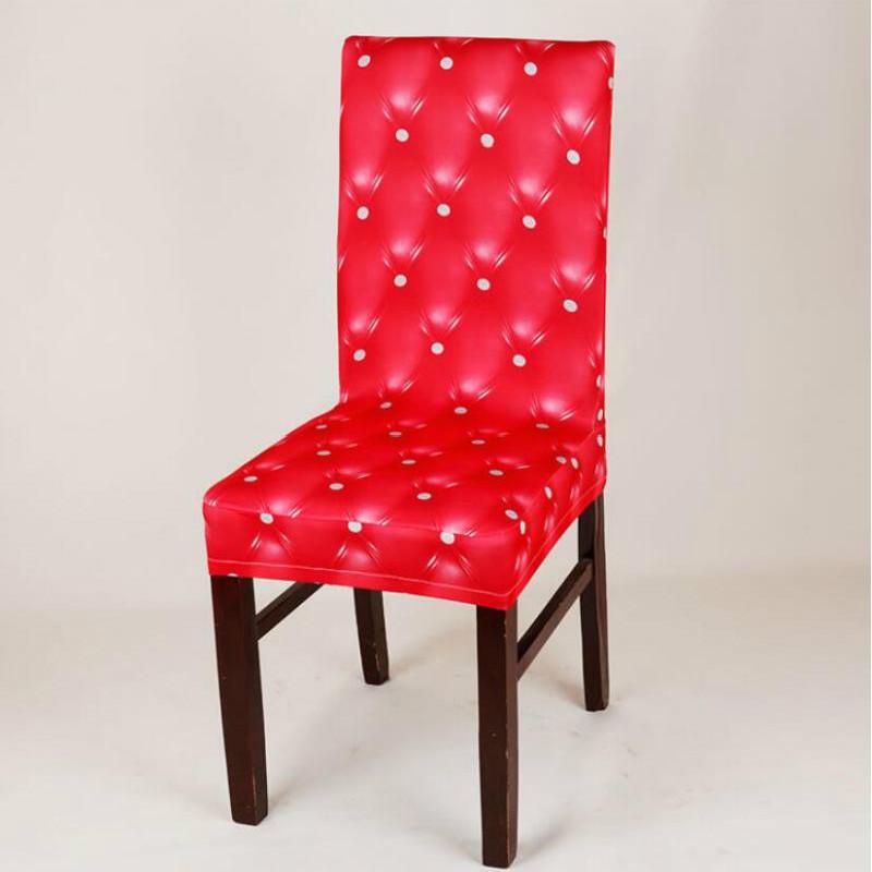 1 PCS Series Spandex Dining Chair Slipcovers Removable Universal Stretch Chair Protective Covers