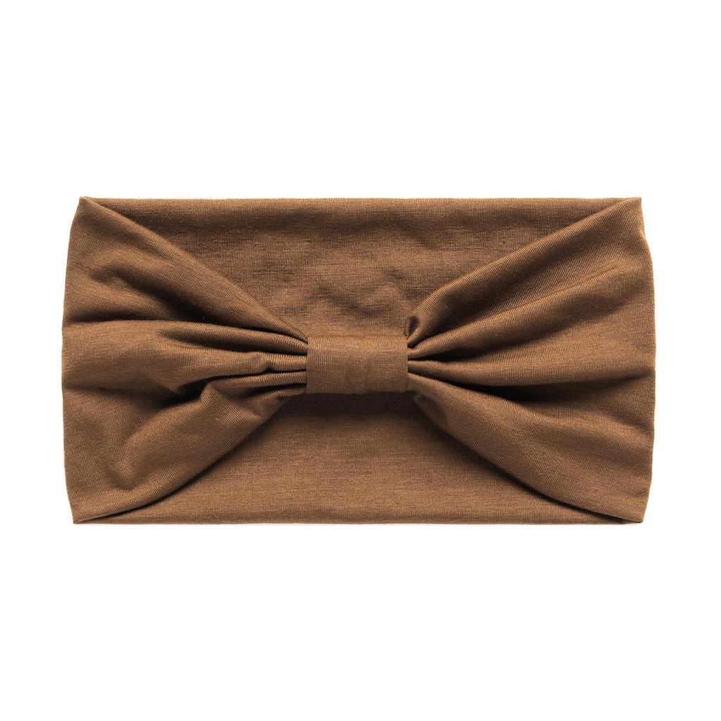 Stretchy Solid Color Sports Headband - Sweat-Absorbing Yoga & Running Hairband