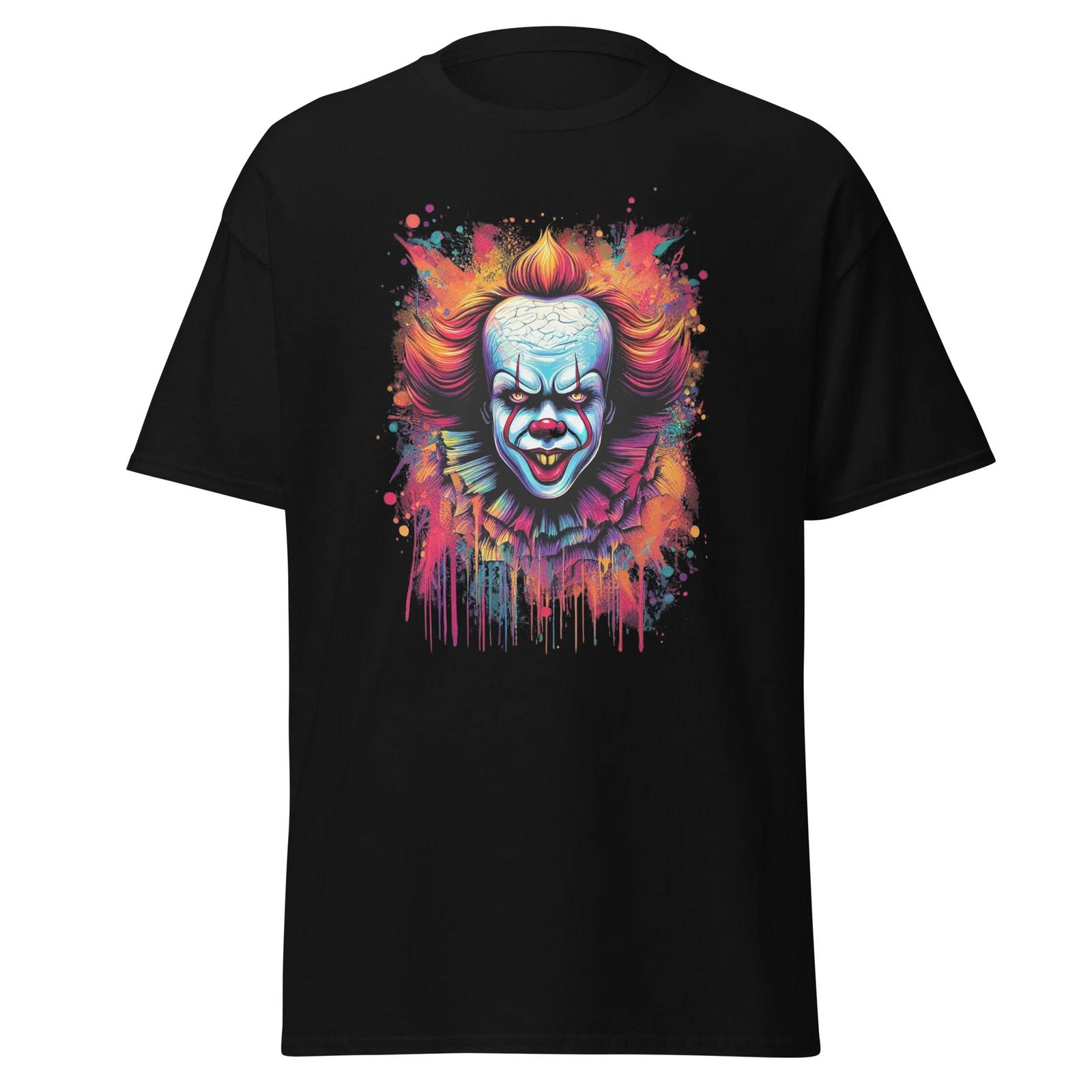 Men s and Women s T-shirts Pennywise Clown T-Shirt - Horror Design for Fans XXXL
