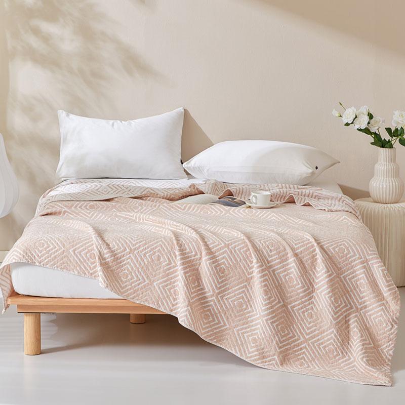 

Трехслойное одеяло из чистого хлопка, одеяло для кондиционера, летнее охлаждающее одеяло, одинарное/двуспальное одеяло из чистого хлопка 150*200cm