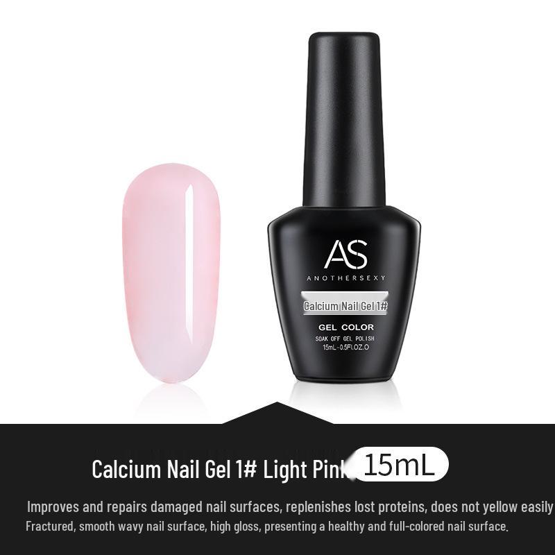 Recommended by Nail Artists, This Gel Polish Includes a Calcium Nail Strengthener and Offers a Healthy, Long-lasting Sheer Pink Base Coat.