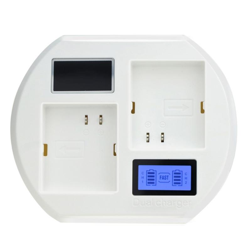 

LCD USB Double Battery Charging Station for Arlo Pro/Arlo Pro 2 Wireless Home Security Camera System Batteries Charger белый