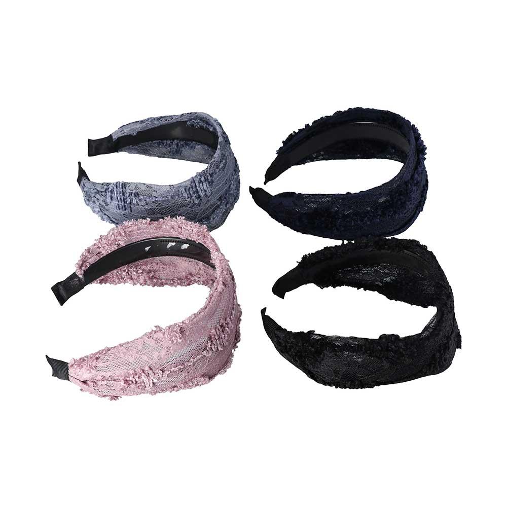 

Lace Cloth Summer Headwear Korean Style Hair Hoop Wide Edge Headband Headdress Female Hair Hoop