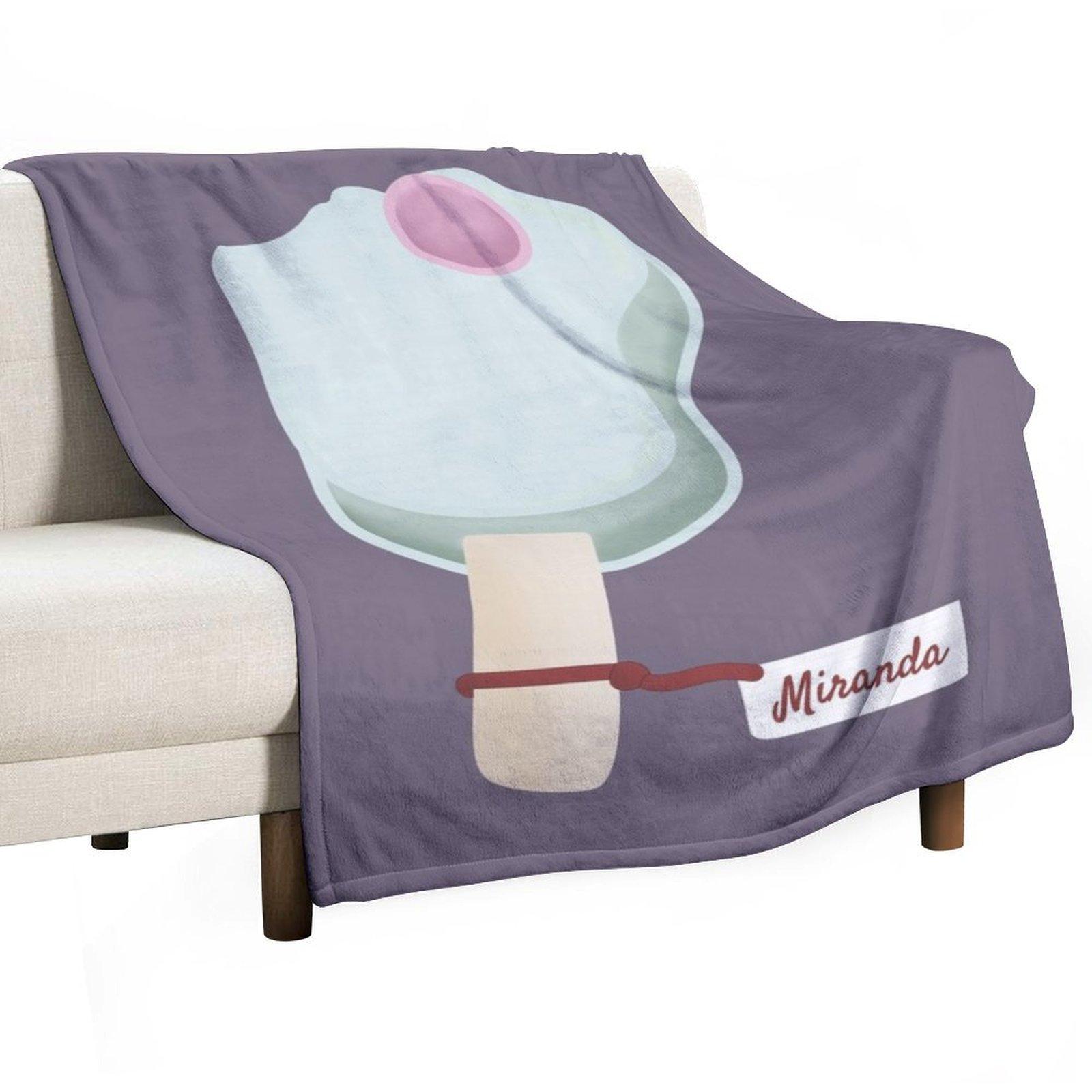 Miranda Sings Throw Blanket Luxury St Loose Camping decorative Blankets 30x40in