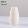 Handmade Ceramic Vase for Water Marbling and DIY Painting Activities