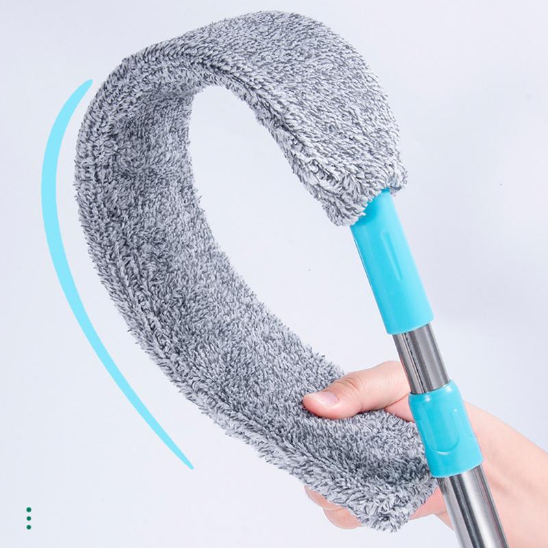 Gap Dust Brush Retractable Flexible Microfiber Replacement Gap Duster for Under Furniture Bed Couch Fridge Retractable,