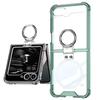 Samsung Flip6 Foldable Phone Case: Anti-collision Protective Cover with Airbag, Finger Ring, and Wireless Charging Compatibility