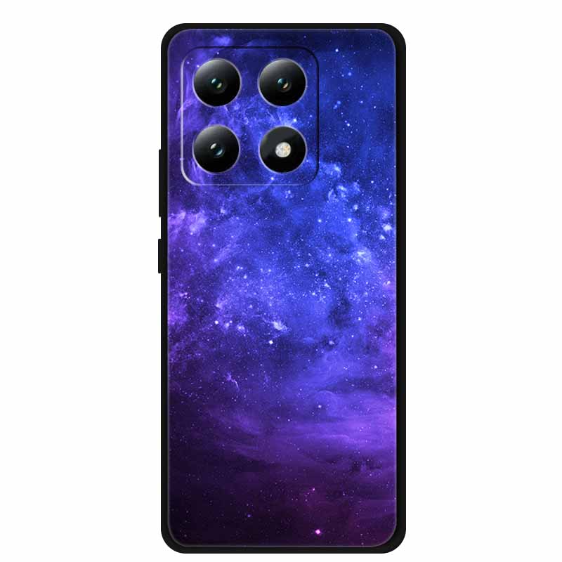 Handyhülle Für Xiaomi 15T Pro 5G Rückseite Hüllen Schwarzes Silikon Weiches Coque Für Xiaomi 15T 5G Hülle 15 T Pro 6,83" Fundas Schale