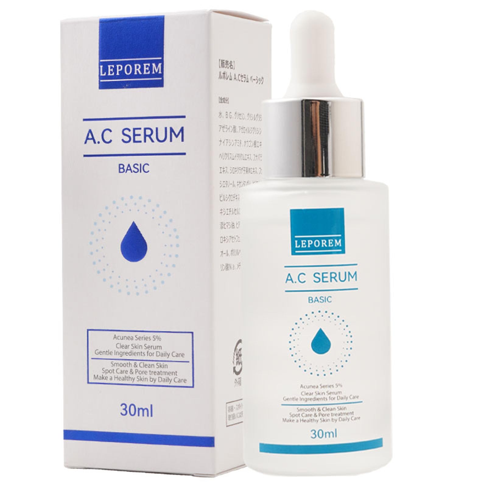 

leporem Azelaic Acid AC Serum содержит глицилглициновую сыворотку 30 мл 1 флакон [Официальный] 5% 6% AC
