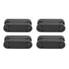 4 Pairs Magnetic Baggage Door Catch RV Compartment Storage Latch Holder Replacement for Campers Moto