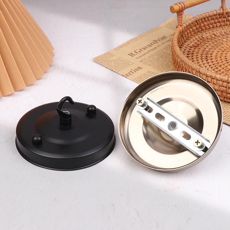 1Pc Lamp Part Ceiling Plate Holder Fitting Wall Hook Light Living Room Pendant Plate 10.5*6cm Household DIY Chandelier Decor
