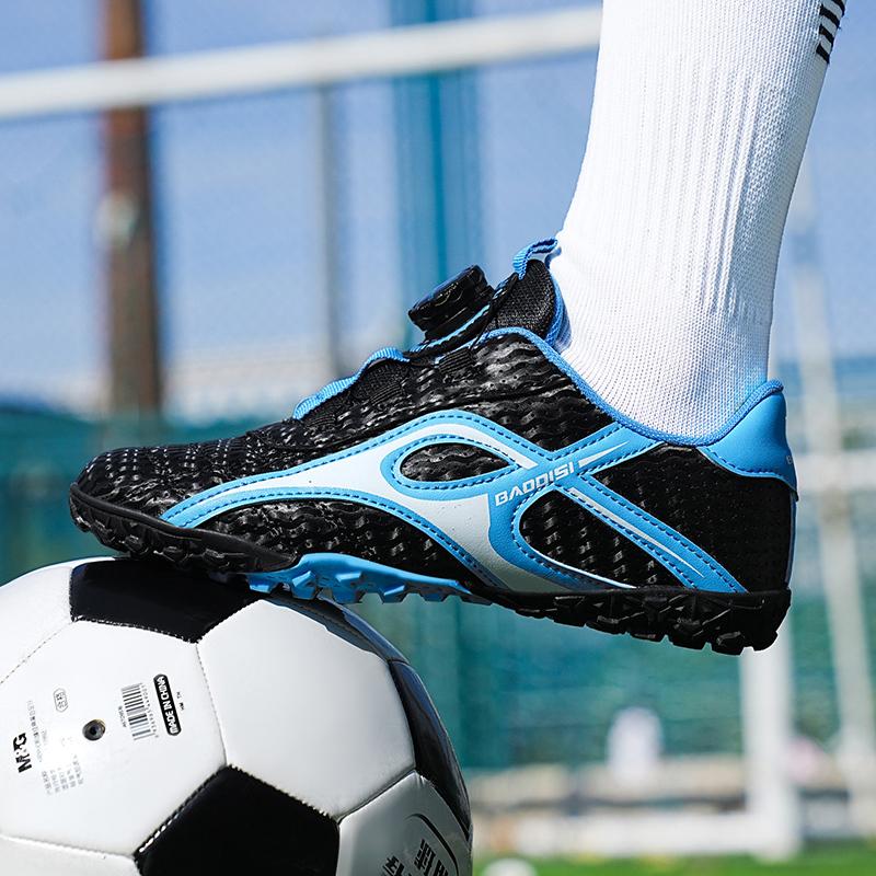 Neue Herren Kinder Professionelle Stollen Rutschfeste Fußballschuhe Jungen Ultraleicht Spiel Rasen Trainingsschuhe Dropshipping