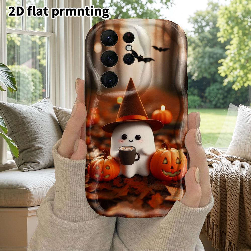 Phone Case: 2D Flat Samsung Galaxy A34 A35 M05 M06 S20 S22 S21 FE Plus 5G Protective Case, Couple Style, Forest Path, Christmas and Halloween Gift