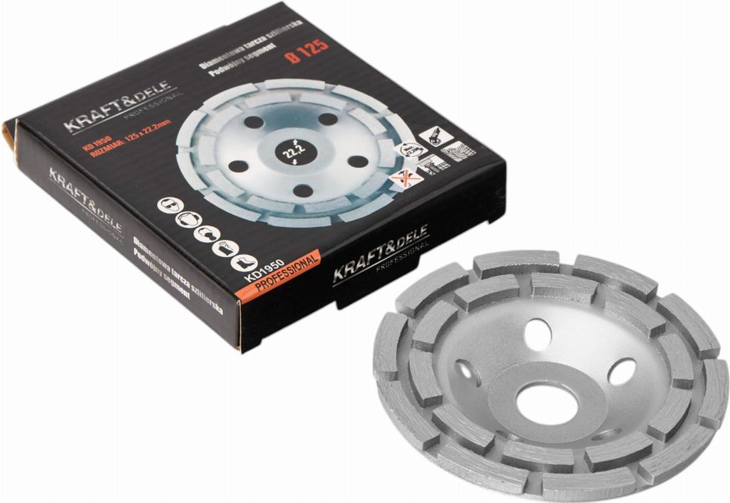 Diamond Grinding Disc 125x22.2mm KD1950
