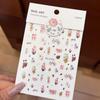 Schattig Zoet Cartoon Patroon Nail Art Sticker Make-up Ornament Sticker Hete Verkoop Japanse Nail Sticker