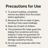 iPhone 15 Pro Tempered Glass Screen Protector